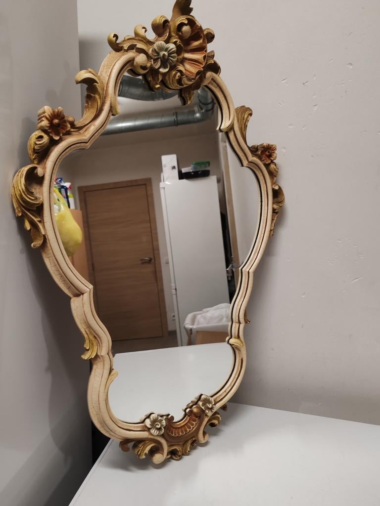 Prachtige Rococo barok  spiegel, Ophalen