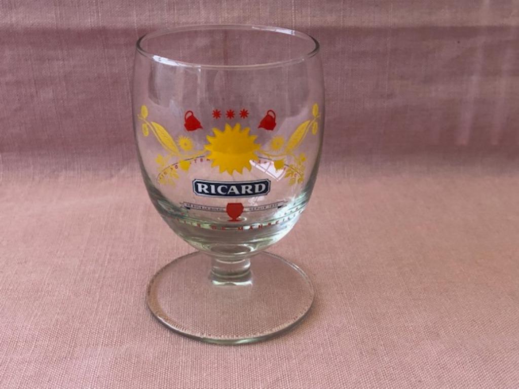 Ricard glas ballon Pastis de Marseille., Ophalen of Verzenden