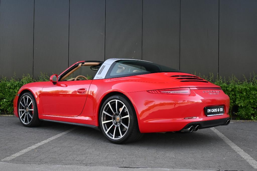 Porsche 911 991 Targa 4 / 63dkm / sportuitlaat, zetelver,pdk, Auto's, Porsche, Automaat, 4 deurs, Cabriolet, 257 kW