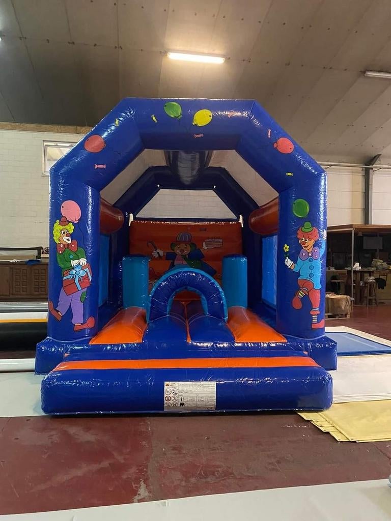 Springkasteel te huur 5 x 5 m, Verzenden, Nieuw