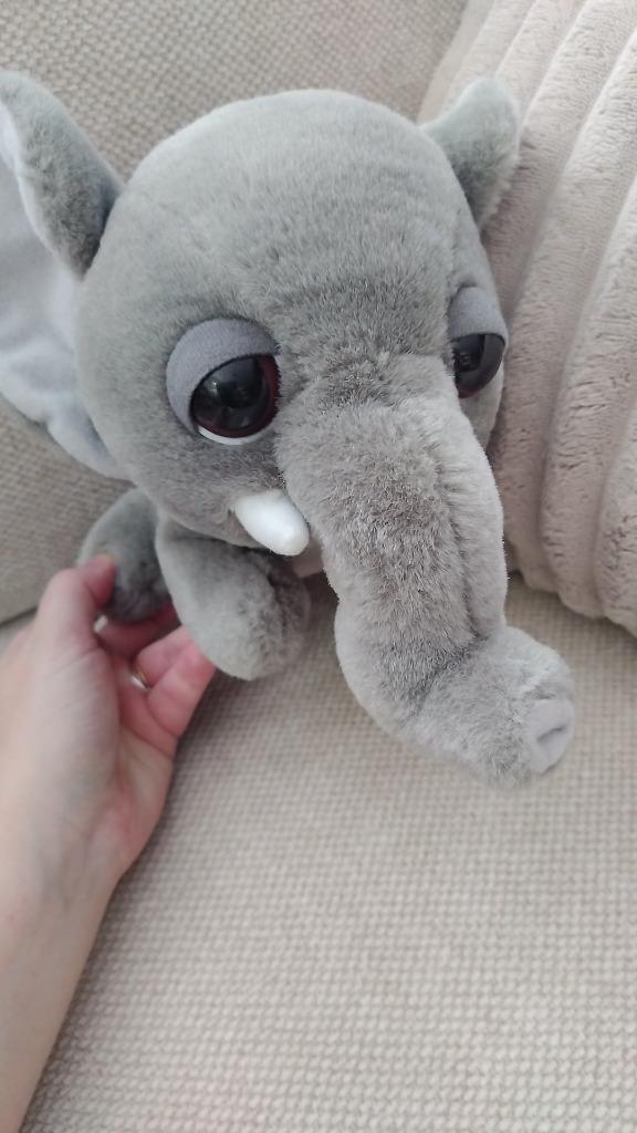 knuffel BIG HEADZ olifant, Enlèvement, Utilisé, Éléphant