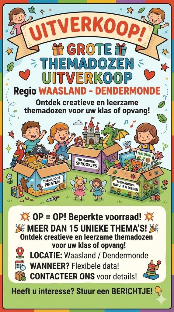 Thema's kleuteronderwijs, Ophalen