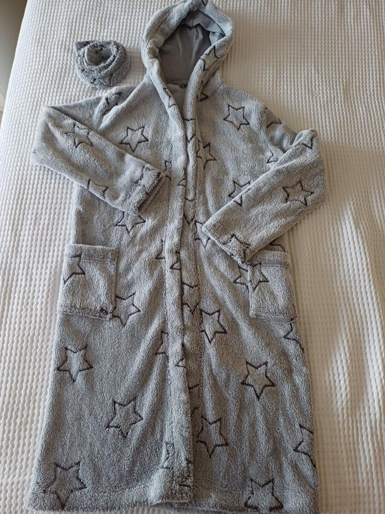 Superzachte, grijze badjas c&a, Kinderen en Baby's, Kinderkleding | Maat 134, Ophalen, Nacht- of Onderkleding, C&A, Jongen of Meisje