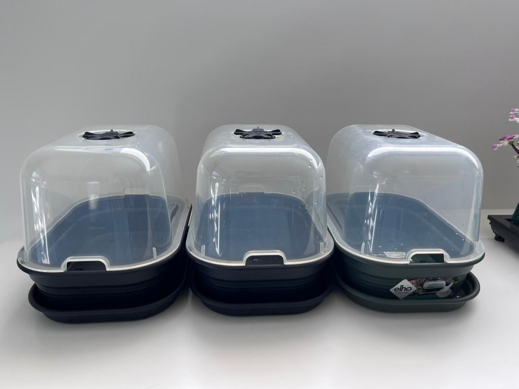 Boîtes de multiplication pour plantes Elho, Jardin & Terrasse, Enlèvement ou Envoi, Moins de 25 cm, Comme neuf, Synthétique