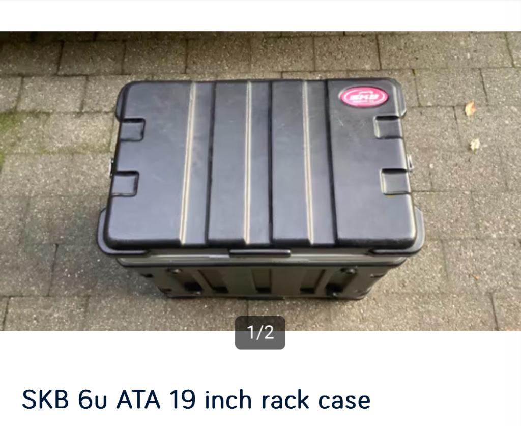 SKB 6u ATA 19 inch case, Ophalen, Gebruikt, Flightcase