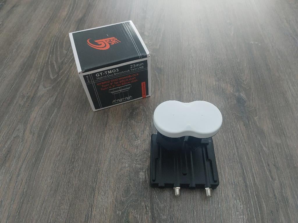 NIEUW GT-Sat TMO3 Monoblock Twin LNB, Audio, Tv en Foto, Schotelantennes, Ophalen of Verzenden, Nieuw, (Schotel)antenne-accessoires