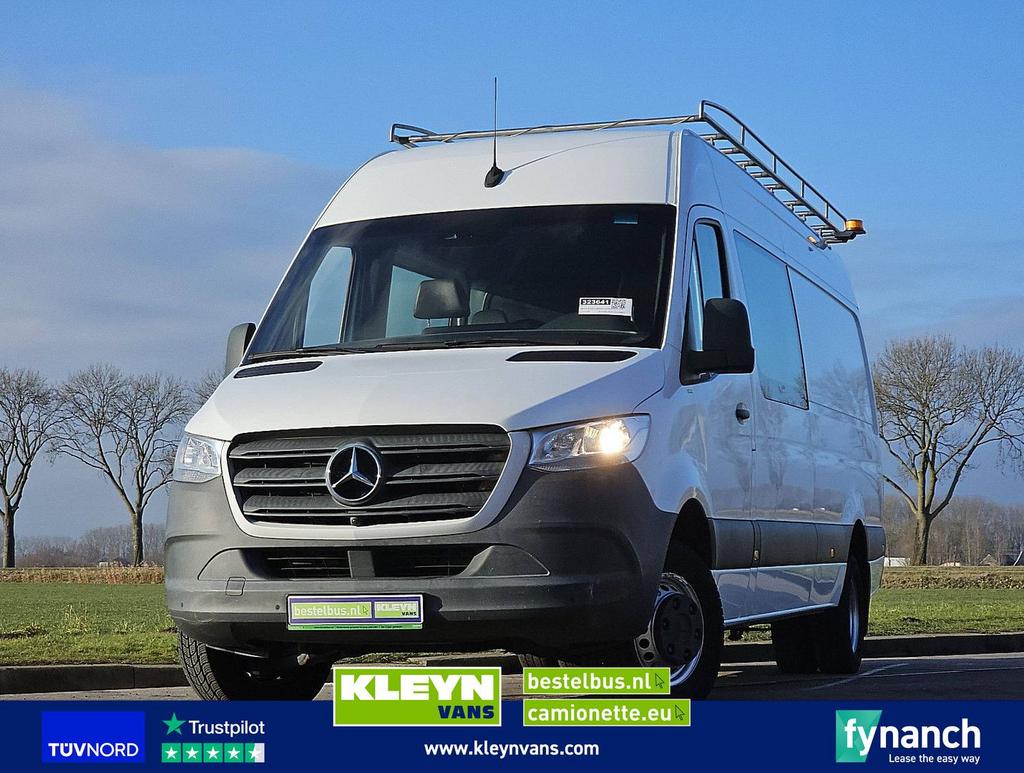 Mercedes-Benz SPRINTER 516 L3H2 Dubbel Cabine !, Wit, Mercedes-Benz, Bedrijf, Te koop