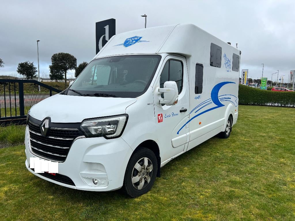 Paardenwagen Renault Master 2 paarden – BJ 2023 – 256.000 km, Achat, Boîte manuelle, 120 kW, Diesel
