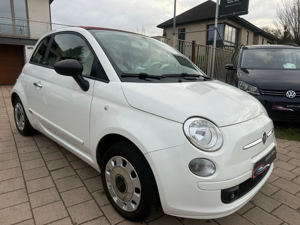 Fiat 500 cabriolet de 2012.. 78000 km, Autos, Fiat, Euro 5, Achat, Entreprise, Cabriolet