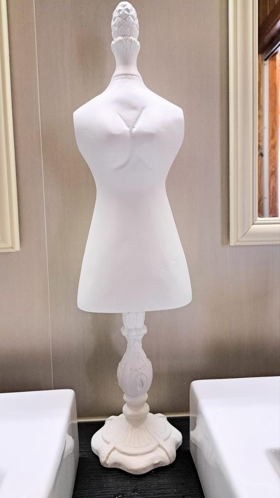 Prachtige nieuwe houten hoogte paspop 53 cm !, Ophalen of Verzenden, Paspop