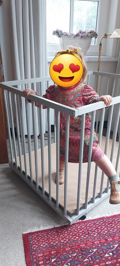 Park op wieltjes, Kinderen en Baby's, Ophalen, Gebruikt, Vierkant, In hoogte verstelbaar