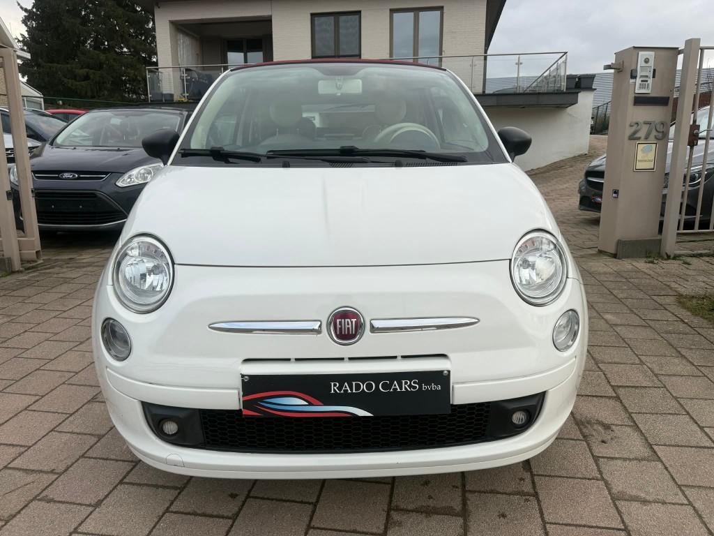 Fiat 500 cabriolet de 2012.. 78000 km, Autos, Fiat, Euro 5, Achat, Entreprise, Cabriolet