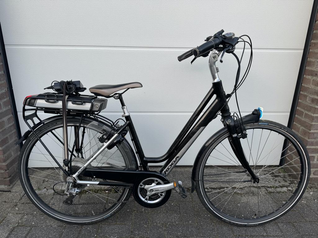 Elektrische fiets | Koga e-deluxe | 500Wh, Fietsen en Brommers, Gebruikt, 47 tot 51 cm, 50 km per accu of meer, Ophalen