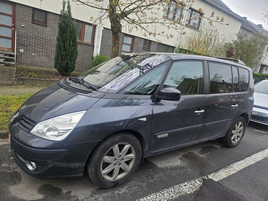 Renault Espace EURO 5 / 7PL, Auto's, Euro 5, Monovolume, Blauw, 7 zetels