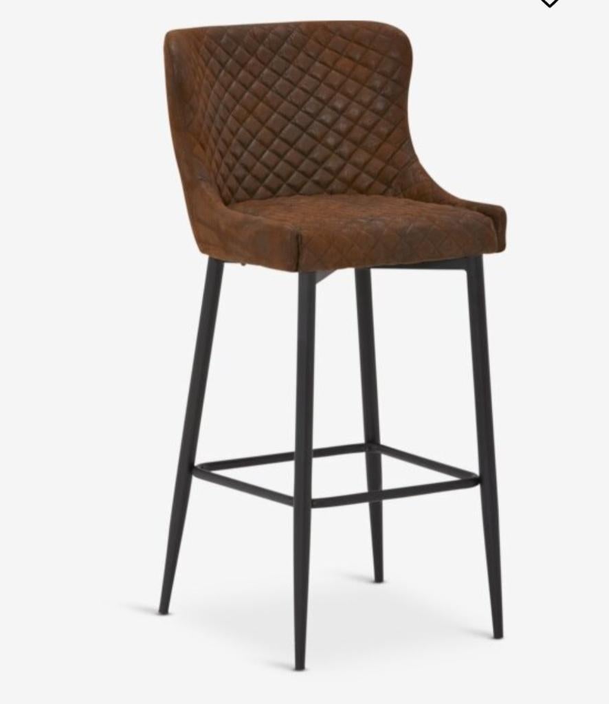 Chaise haute de bar ou de cuisine, Maison & Meubles, Tabourets de bar, Neuf, Avec repose-pieds, 4 tabourets, Synthétique