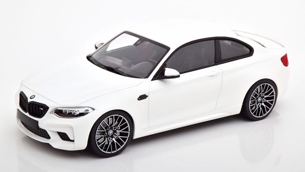 BMW M2 Competition 2019 F87 Minichamps blancs NOUVEAU 1/18, Enlèvement ou Envoi, Neuf, Voiture, MiniChamps