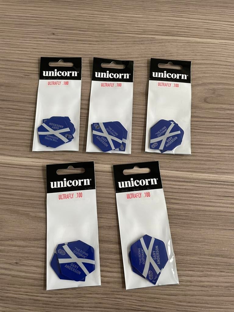 Unicorn Gary Anderson flights, Sport en Fitness, Darts, Ophalen of Verzenden, Nieuw, Flights