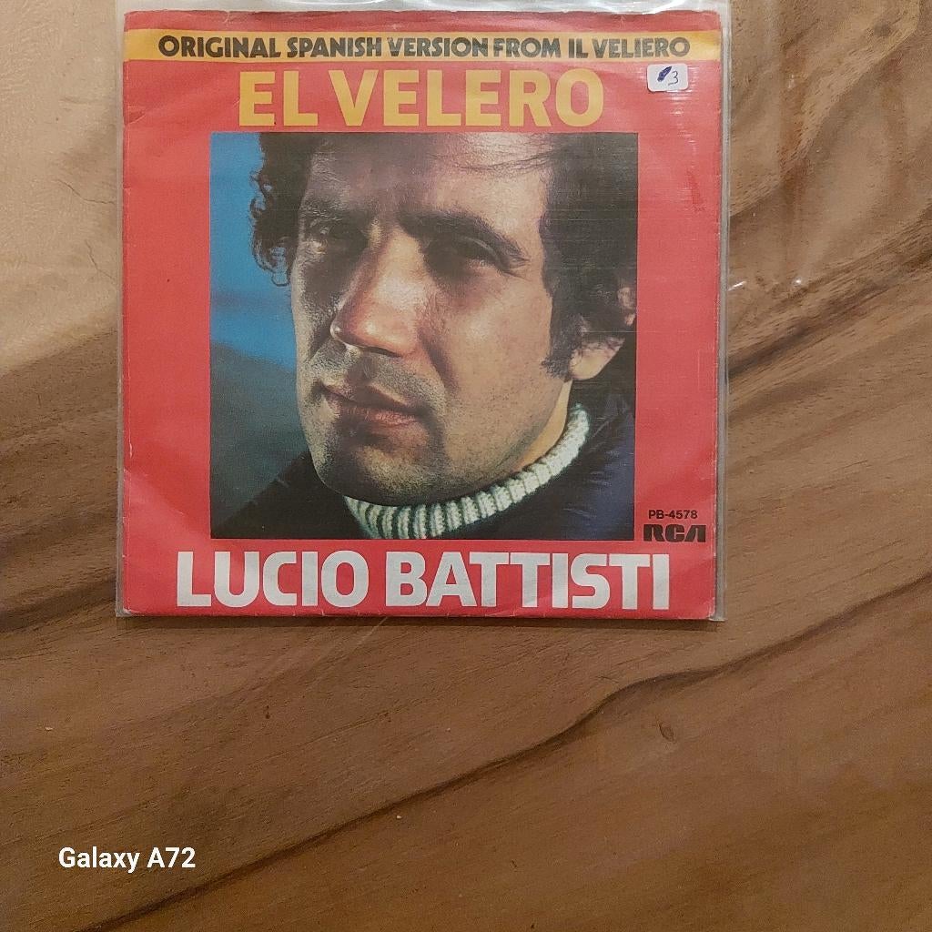 lucio battisti el velero, Enlèvement ou Envoi, Single, Utilisé, Pop