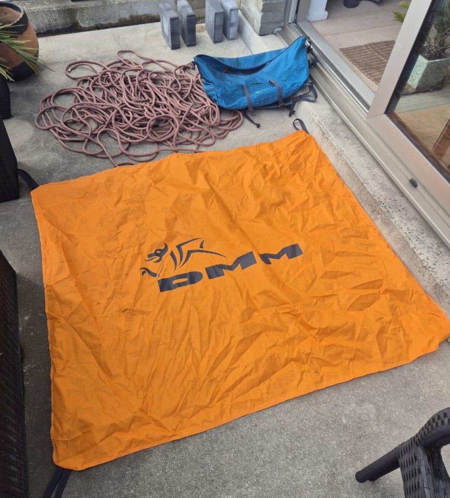 Klimtouw Edilrid Parrot 9.8 80meter, Sport en Fitness, Overige Sport en Fitness, Ophalen of Verzenden, Gebruikt