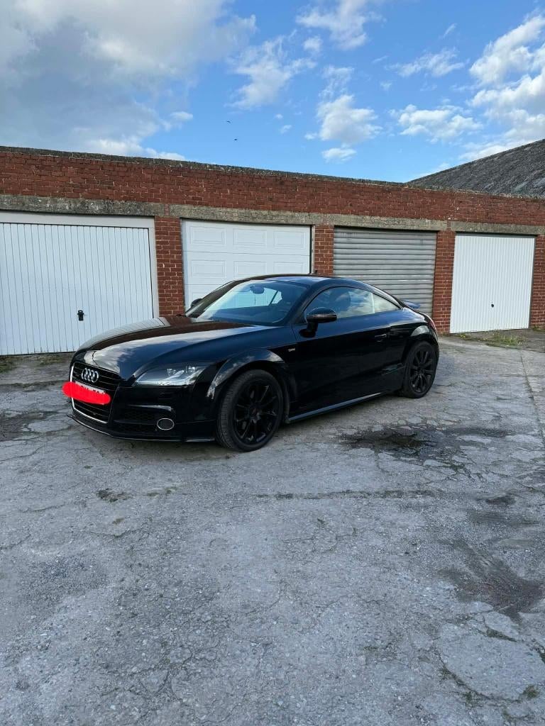 Audi TT Quattro 2.0 Diesel, Auto's, Audi, Zwart, Zwart, Leder, Particulier