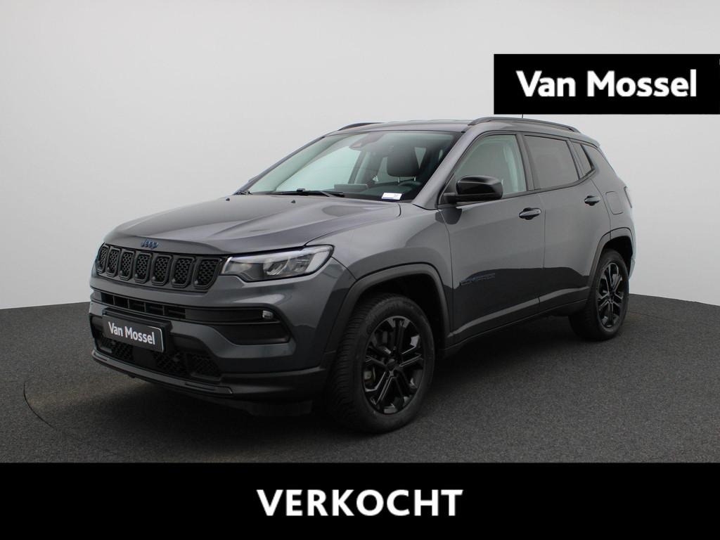 Jeep Compass 1.3 Turbo T4 190 4xe ATX Night Eagle, Autos, Jeep, Argent ou Gris, Entreprise, Hybride rechargeable, 5 places