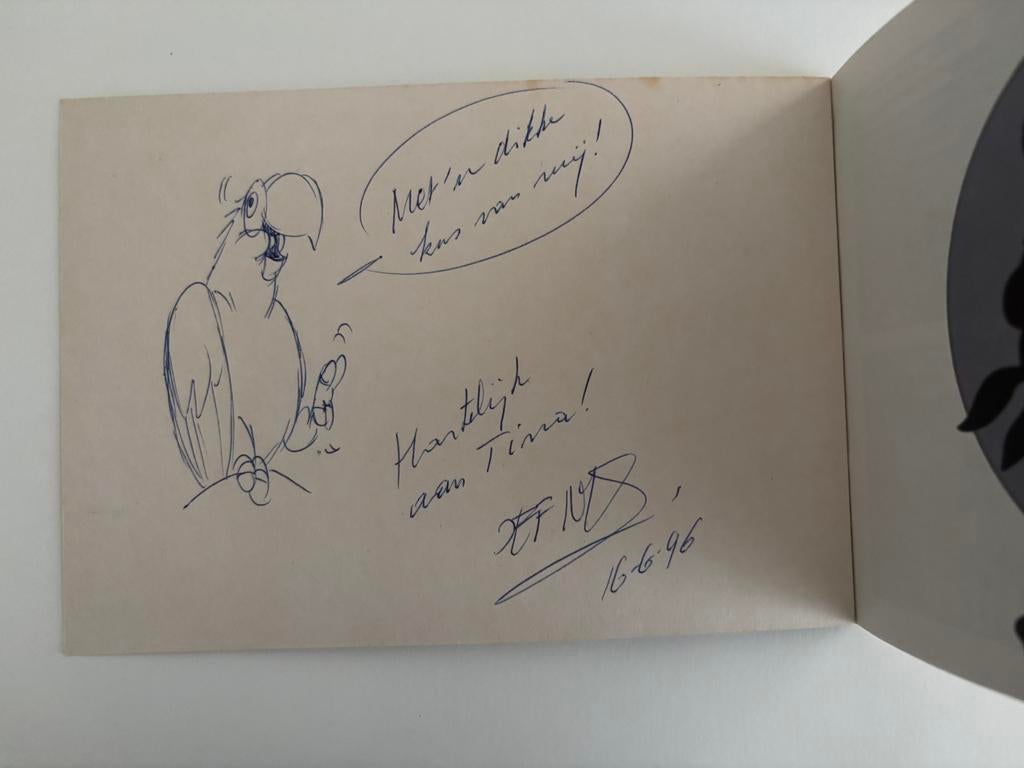 Jommeke (Flip) gesigneerde strip Jef Nys, Verzamelen, Ophalen of Verzenden, Overige figuren, Zo goed als nieuw