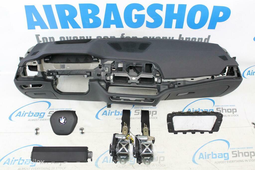 Airbag kit Tableau de bord HUD bleu couture BMW 3 serie G20, Enlèvement ou Envoi, Utilisé