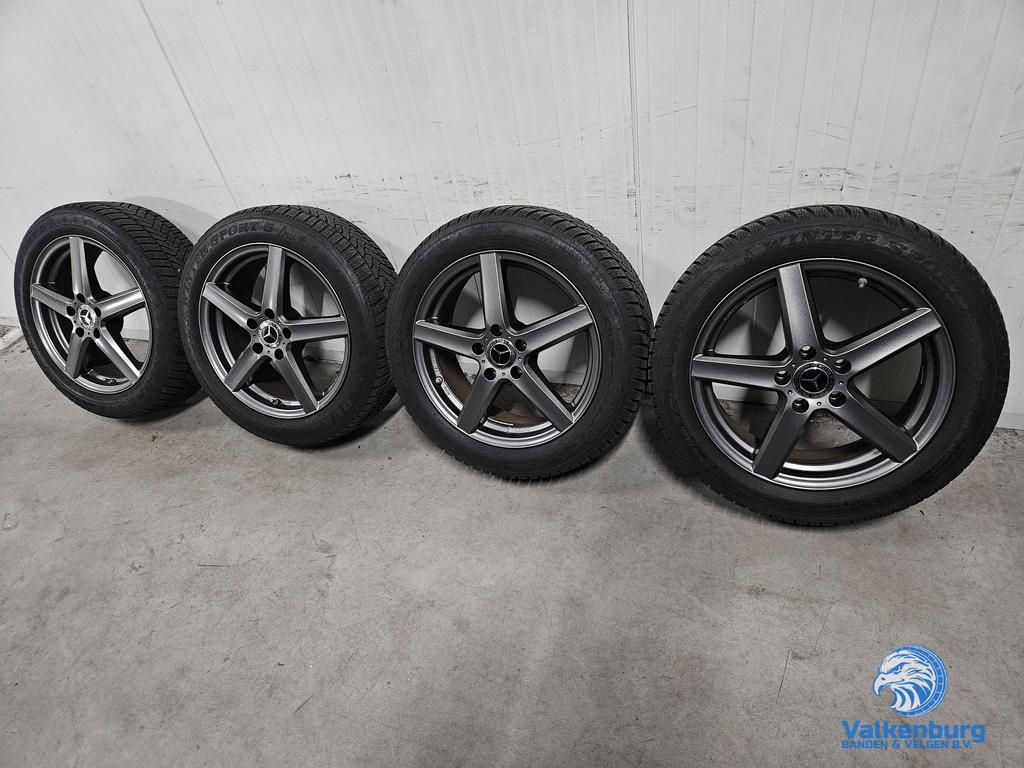 7mm! Mercedes A B CLA Klasse W177 W247 C118 17 inch antracie, Auto-onderdelen, Banden en Velgen, Gebruikt, -, -, Banden en Velgen