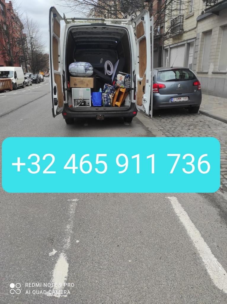 Déménagement et transport, vide maison, Enlèvement ou Envoi