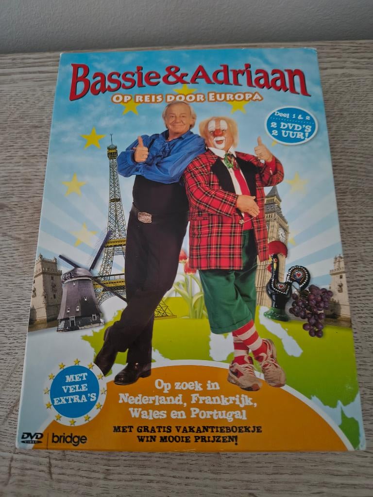 Dvd box Bassie en Adriaan, Ophalen of Verzenden, Zo goed als nieuw, Boxset