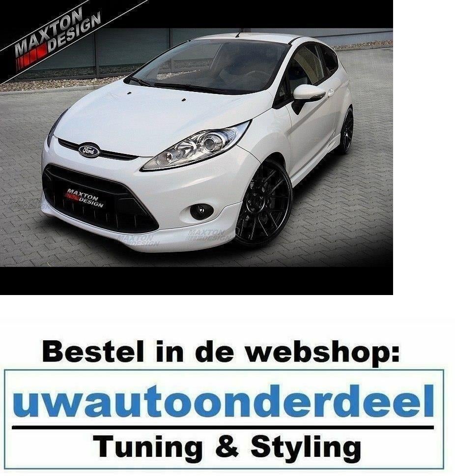 Maxton Design Ford Fiesta MK7 Standaard Spoiler Lip Splitter, Autos : Divers, Tuning & Styling, Envoi