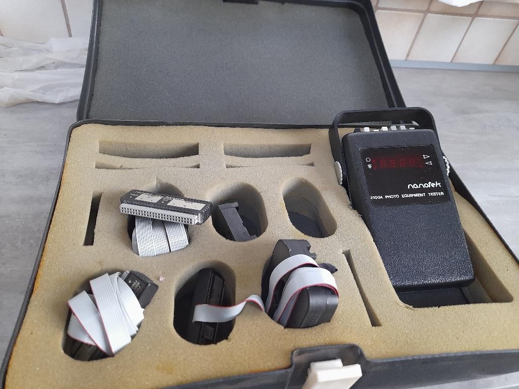 fotografie meettoestel NANOTEK 2100 + 3 sensormodules Ekeren, Ophalen of Verzenden, Zo goed als nieuw, Overige typen