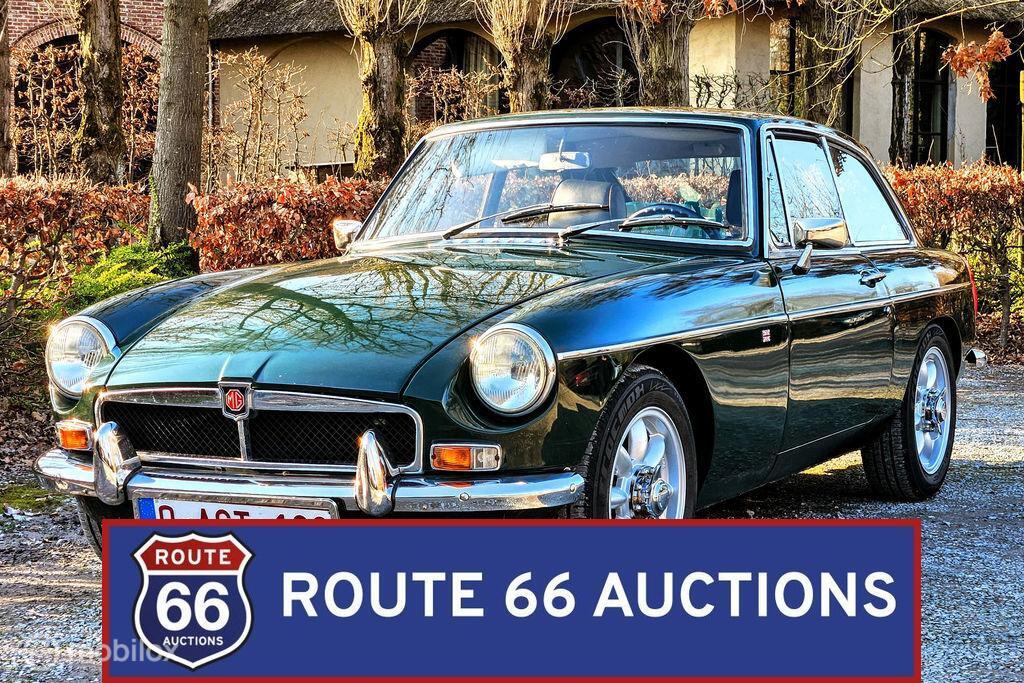 MG MGB GT Supercharged | 1976 | Route 66 Auctions, Zwart, Bedrijf, Handgeschakeld, Overige carrosserie
