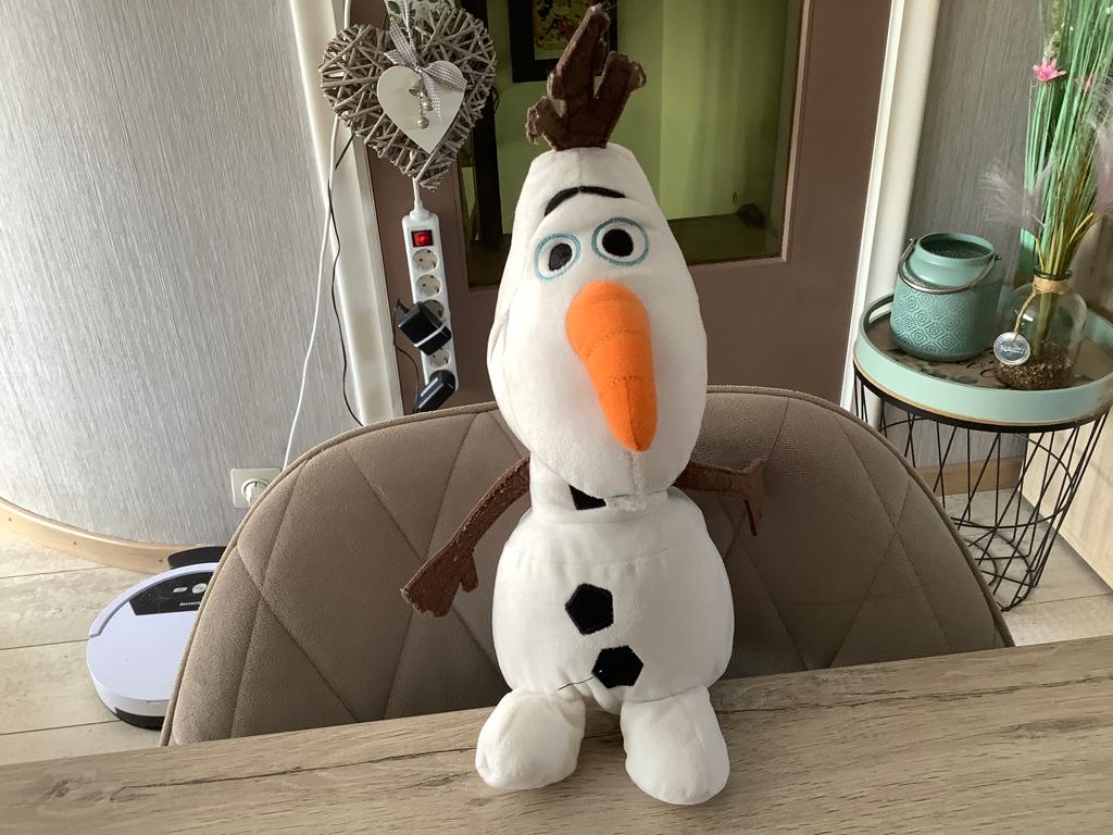 Disney Frozen Olaf pluche character (30 cm), Kinderen en Baby's, Speelgoed | Knuffels en Pluche, Ophalen of Verzenden, Zo goed als nieuw