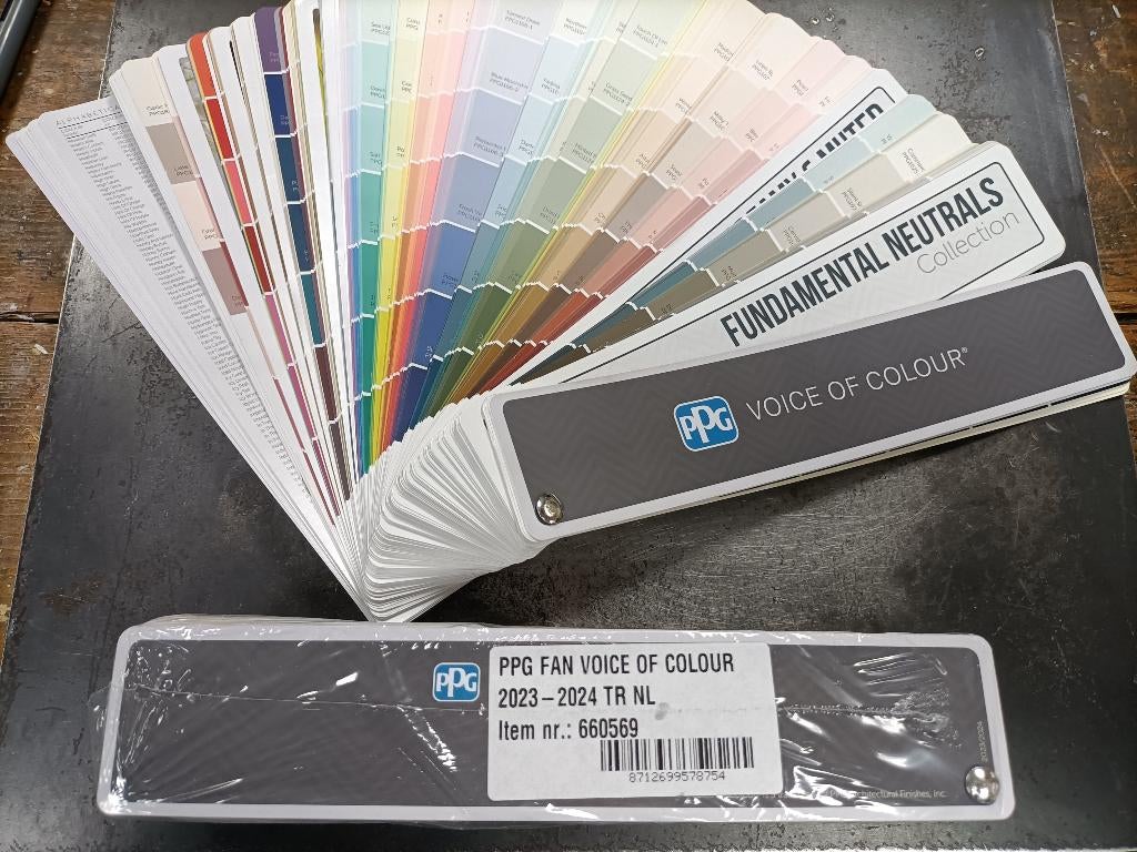 PPG / Histor / Sigma Voice of Colour Kleurenwaaier, Doe-het-zelf en Bouw, Ophalen of Verzenden, Nieuw