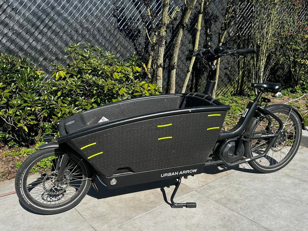 Urban Arrow bakfiets, Fietsen en Brommers, Gebruikt, 3 kinderen, Elektrisch, Ophalen