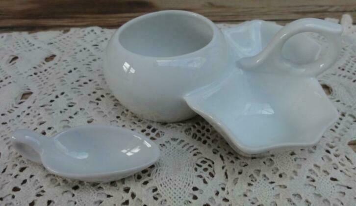 Jäger menagesetje, en mini gruttersschepje Rosenthal, Huis en Inrichting, Keuken | Servies, Gebruikt, -, -, Overige typen