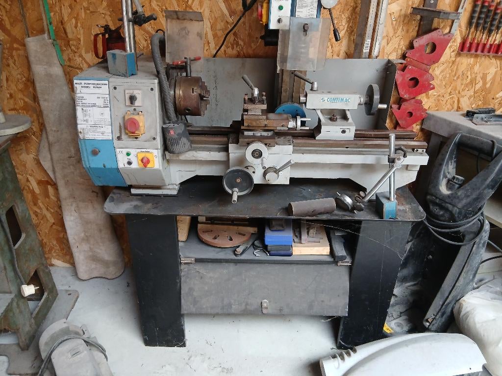 Metaaldraaibank, Ophalen, Gebruikt, Metaaldraaibank, 500 tot 1000 mm