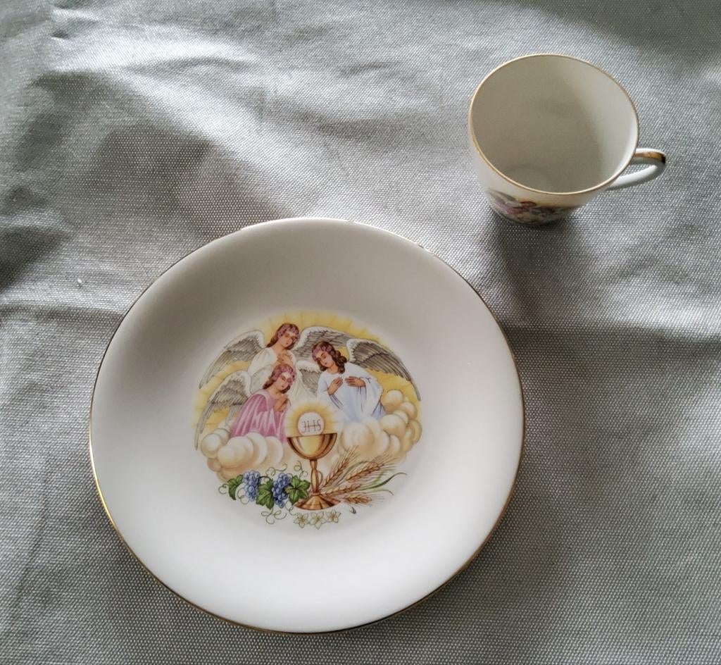 Assiette et tasse à petit-déjeuner - Winterling Bavaria, Enlèvement