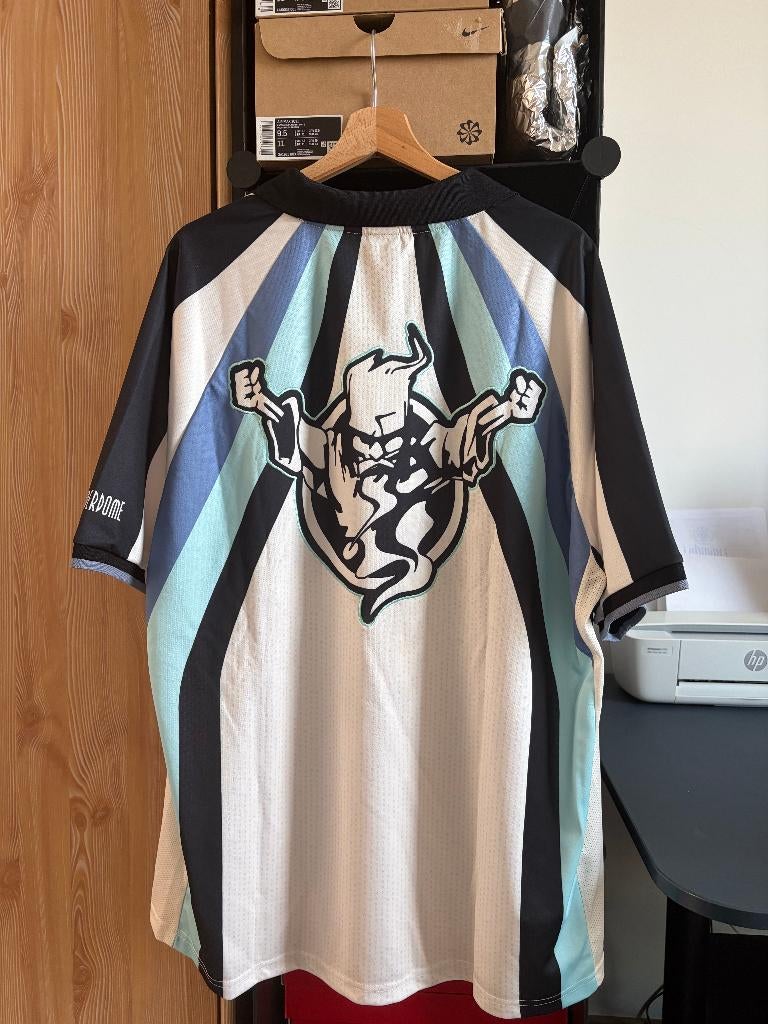 Thunderdome x Dominator Football T-Shirt XL, Ophalen, Blauw, Thunderdome, Maat 56/58 (XL)