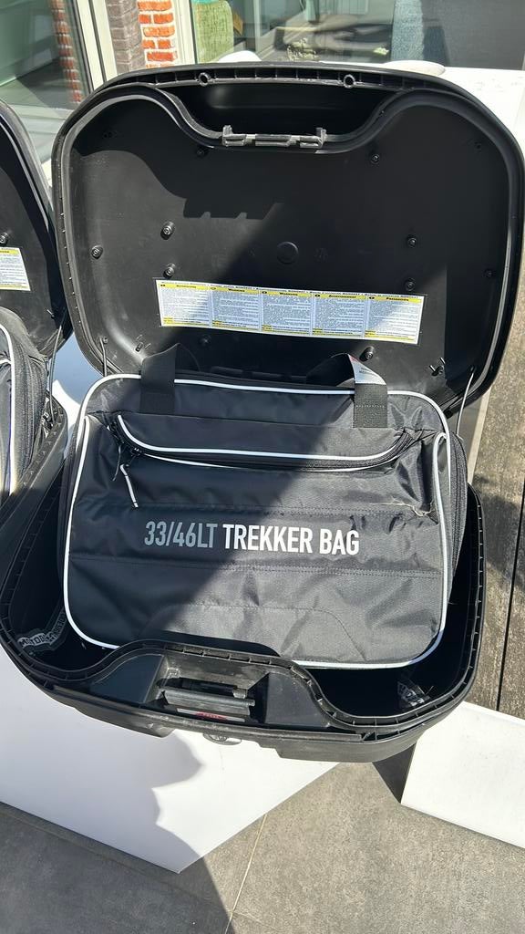 Zijkoffers motor 36l, Motoren, Ophalen, Zo goed als nieuw