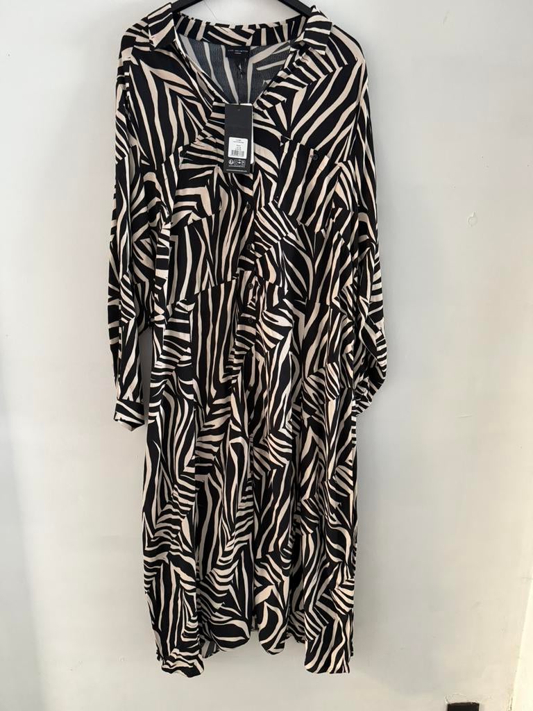 Jurk Live Unlimited London - maat 54, Kleding | Dames, Grote Maten, Ophalen of Verzenden, Nieuw, Zwart, Jurk