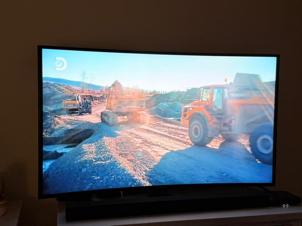 Samsung 49-inch gebogen HDMI-tv, Audio, Tv en Foto, Televisies, Ophalen, Zo goed als nieuw, Samsung