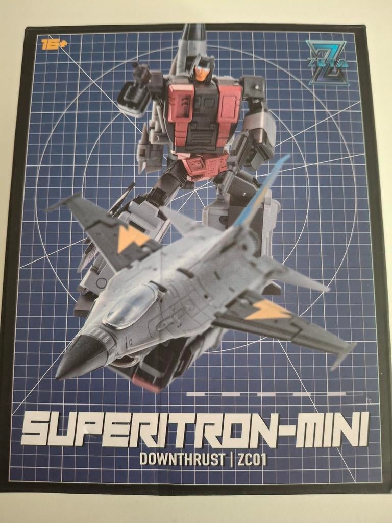 Zeta Toys ZC-01 Downthrust Superitron-Mini MIB, Verzamelen, Transformers, Ophalen of Verzenden