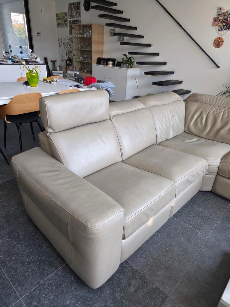 Lederen hoeksalon, Huis en Inrichting, Ophalen