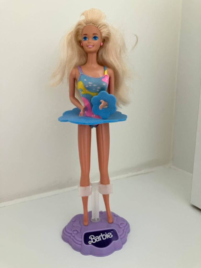 Barbie pop vintage Bath Time 1966 Malaysia, Collections, Poupées, Comme neuf, Poupée, Enlèvement ou Envoi