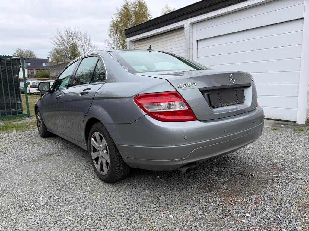 Mercedes C200 , 2.2 Cdi 100 Kw,Bj 2008,Automatic, Auto's, 4 deurs, Stof, Bedrijf, Grijs