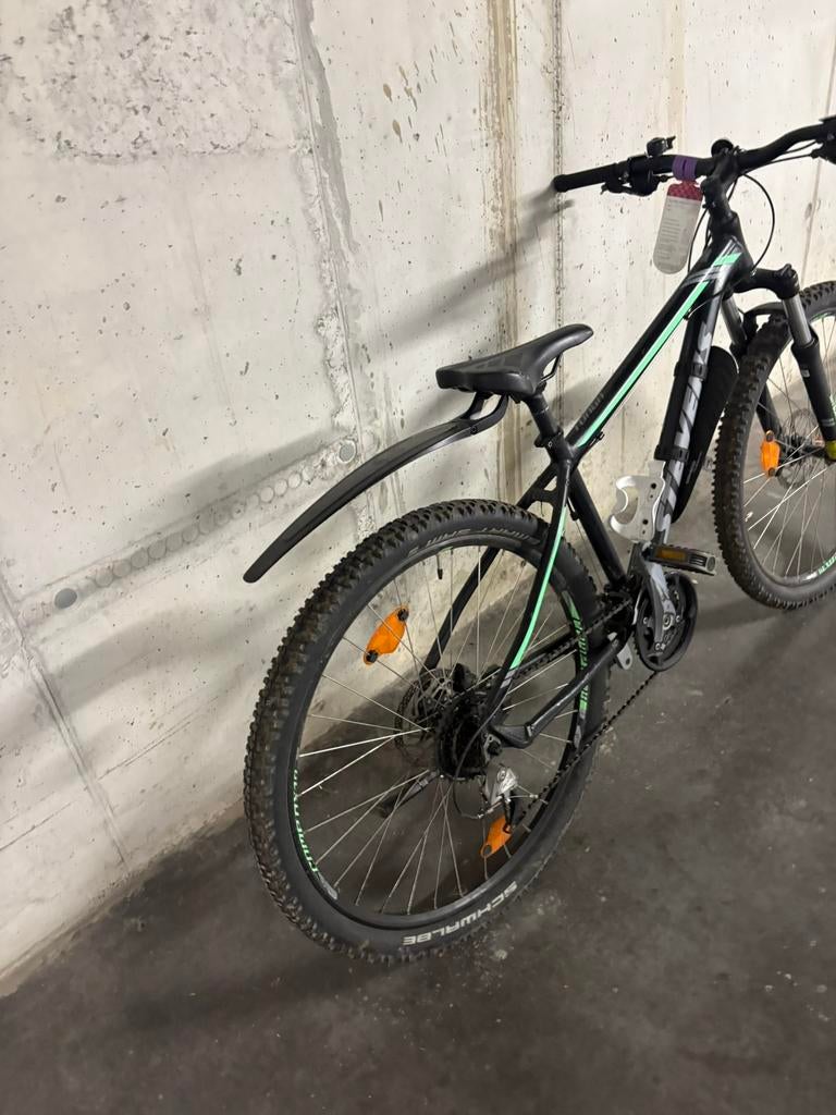 Stevens zwart met groene accenten, Ophalen, Zo goed als nieuw, 20 inch, Versnellingen