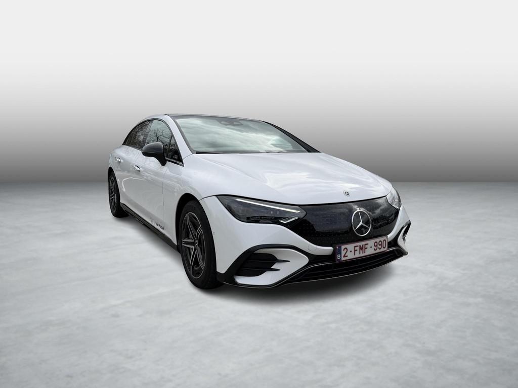 Mercedes-Benz EQE 350 AMG Line + LEDER + DIGITAL LIGHT + BUR, Autos, 215 kW, Achat, Entretenue par le concessionnaire, Noir