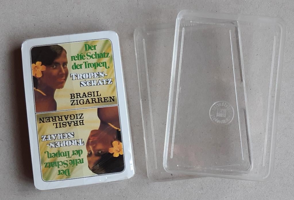 SPEELKAARTEN BRASIL TROPEN SIGAREN RECLAME TABAK TABAC., Ophalen of Verzenden, Speelkaart(en)